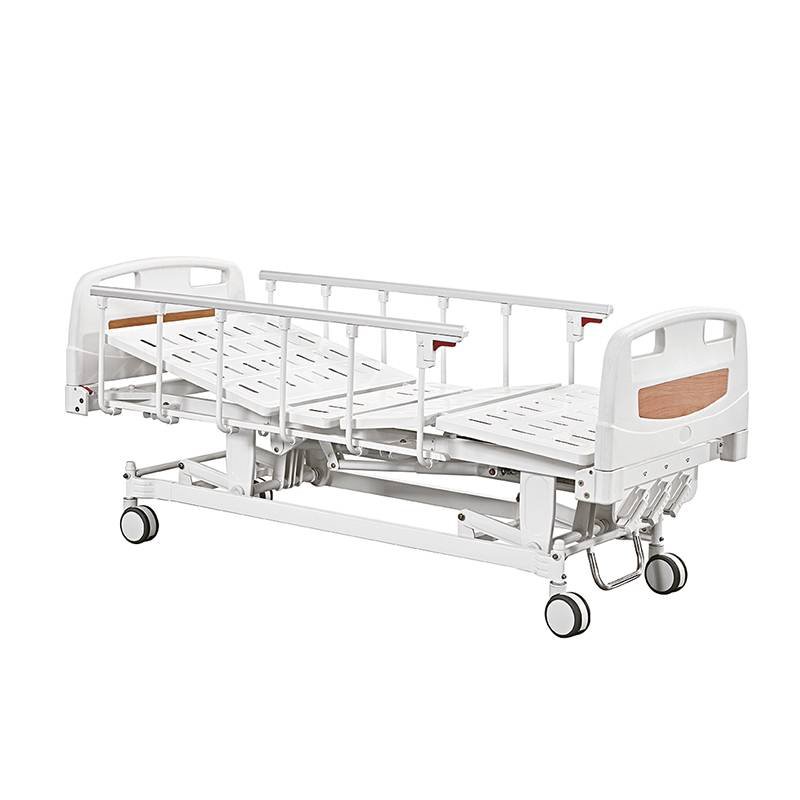 Hospital Bed Three Cranks Manual Care Bed Hi-lo Adjustment SC-MB03