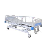 Manual hospital Bed Three Cranks  Aluminum Side Rails SC-MB04