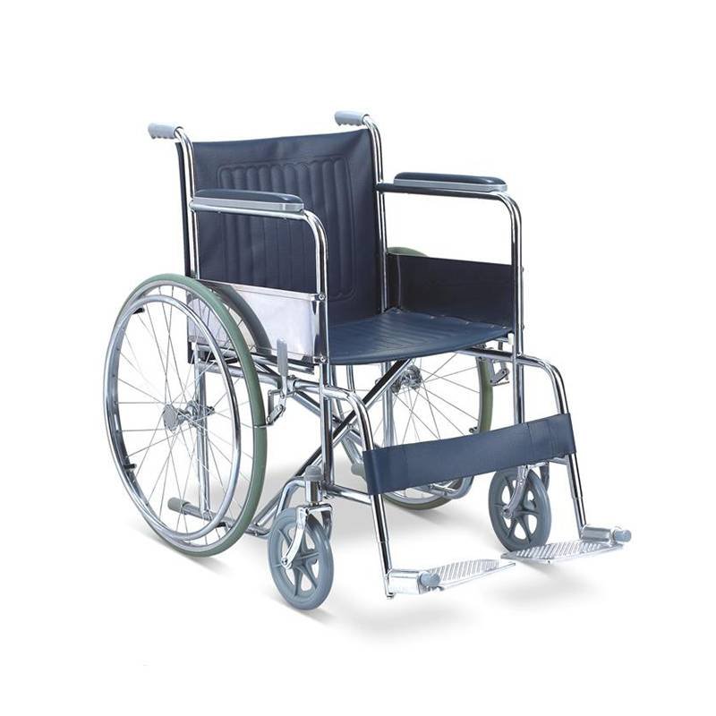 Steel Wheelchair  Chromed Wheelchair SC-SW08