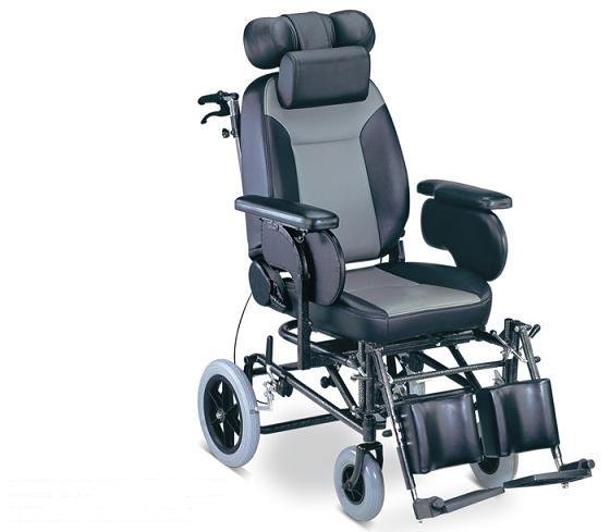 Reclining Highback Wheelchair  Head Rest Wheelchair SC-SW31