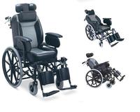 Reclining Highback Wheelchair Heavy Duty Steel Wheelchair SC-SW32