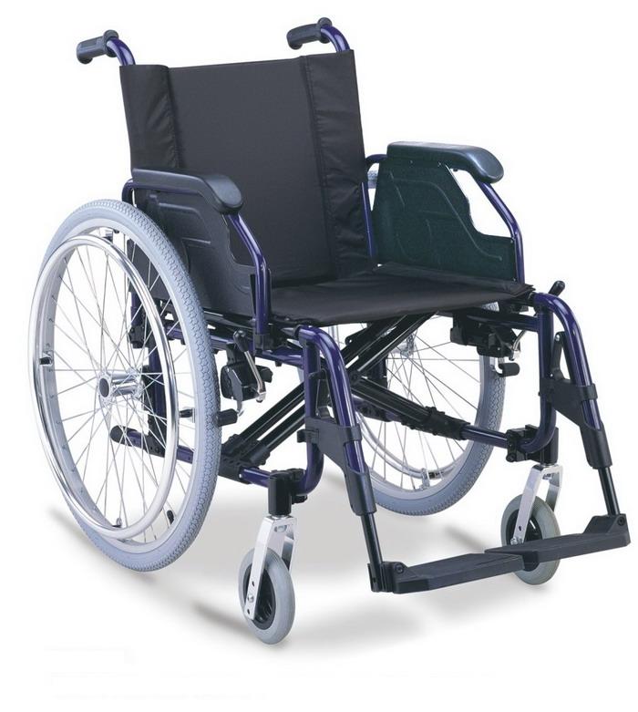 Aluminum Wheelchair Manual Wheelchair ALUMINUM LUXURIOUS WHEELCHAIR SC-AW17