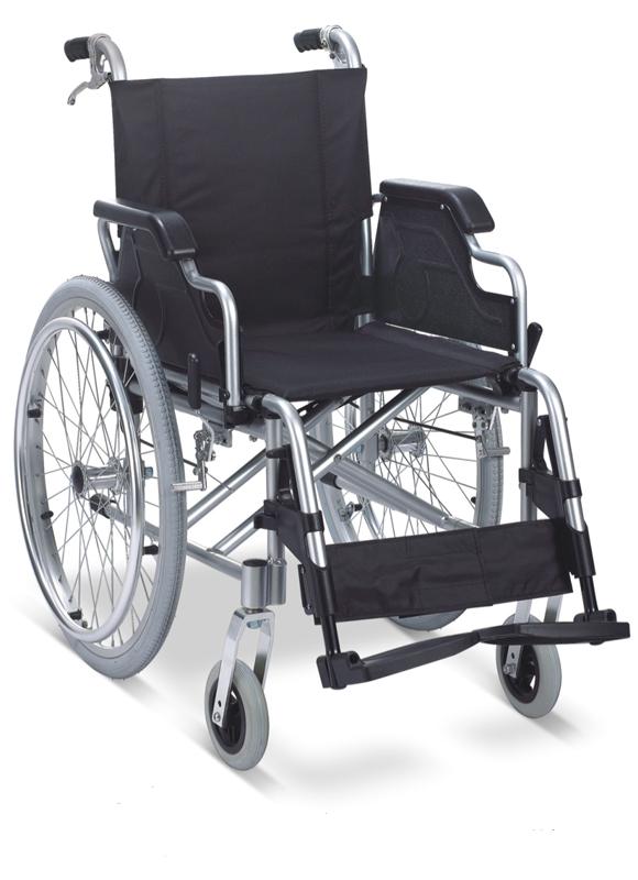Aluminum Wheelchair Manual Wheelchair ALUMINUM LUXURIOUS WHEELCHAIR SC-AW18