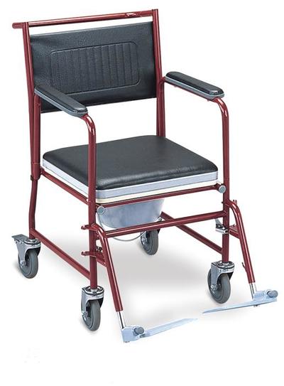 Steel Commode Wheelchair Footrest Detachable SC-CW02(S)