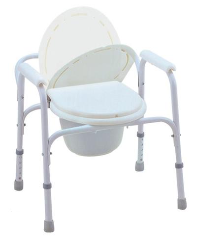 Steel Commode Chair with Lid Heavy Duty SC-CC03(S)