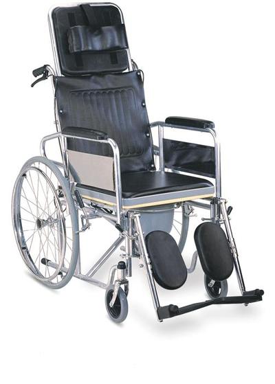 Commode Wheelchair Reclining High Back Handbrake SC-CW13(S)