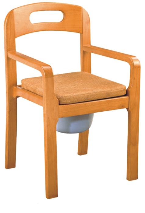 Commode Chair Wooden Material SC-CC14(W)