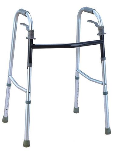 Aluminum folding walker standing frame for old people
