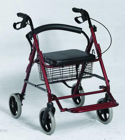 Medical Equipment Aluminum Rollator for Disabled people